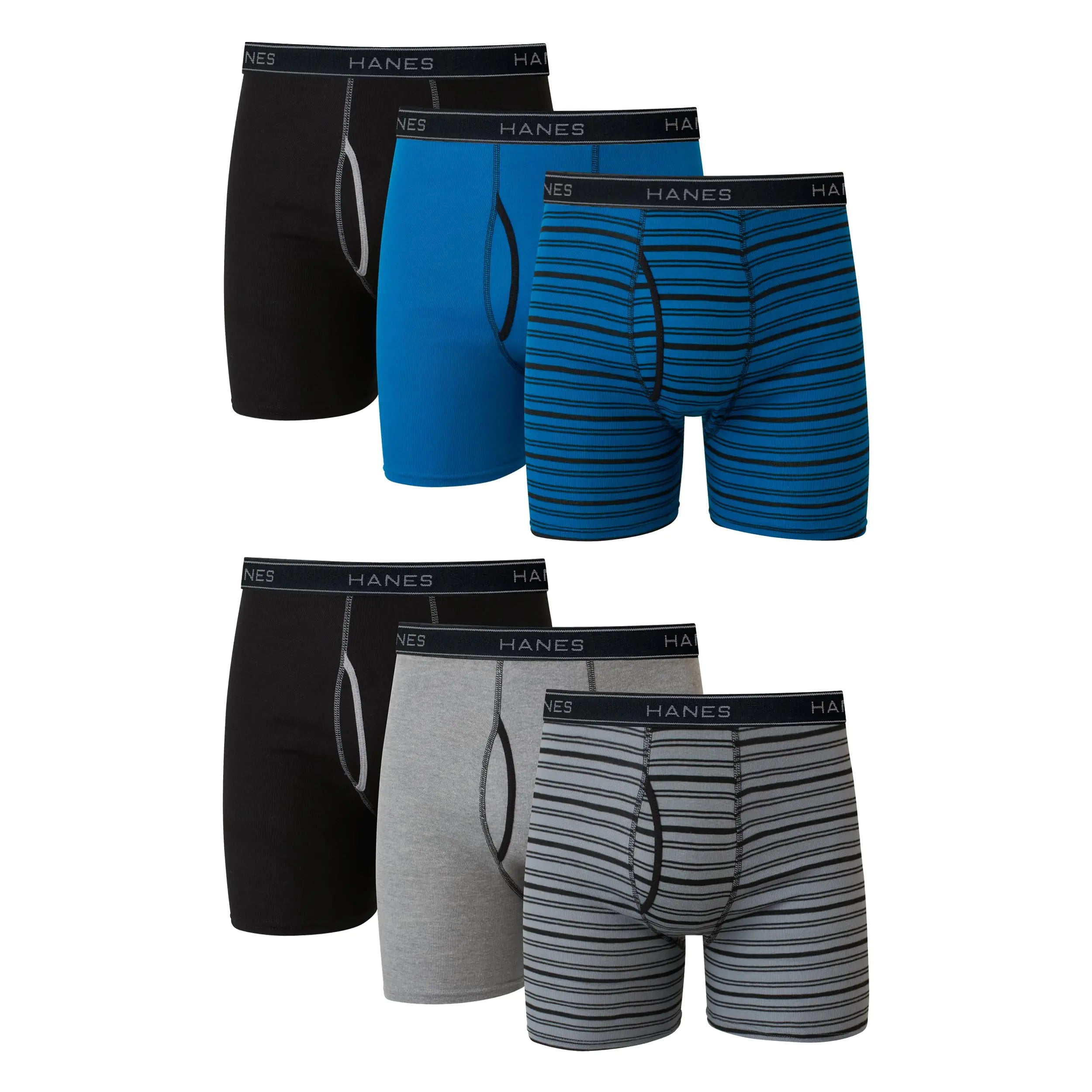 Hanes Boxer Briefs 6-Pack