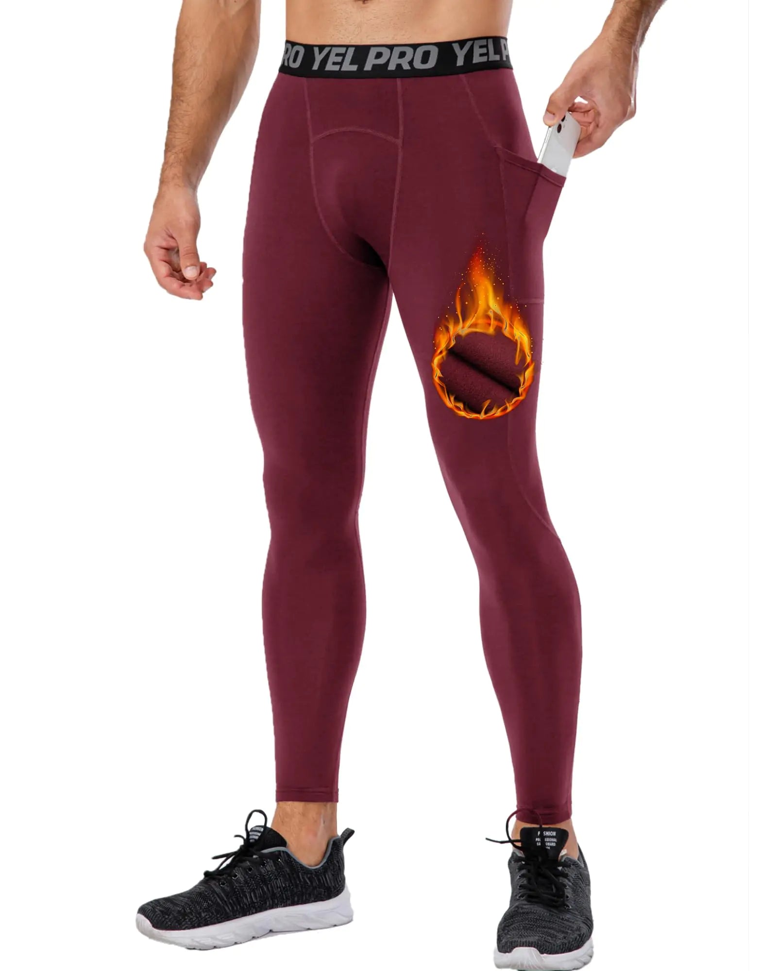 FrostGuard Fleece-Lined Thermal Leggings