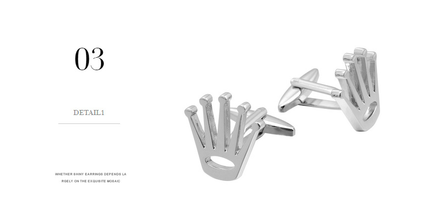 Crown Cufflinks