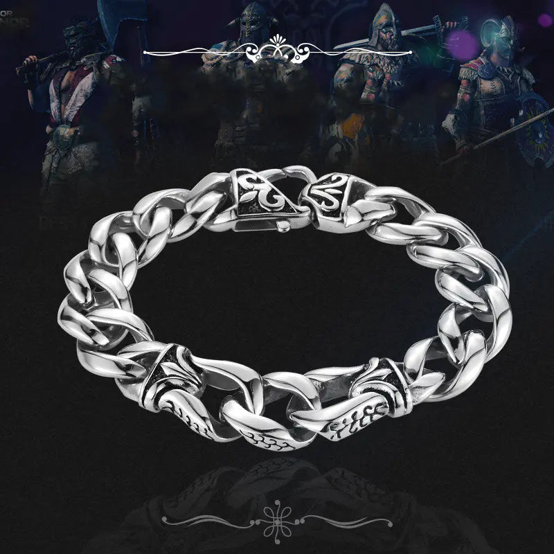 Titanium Norse Bracelet