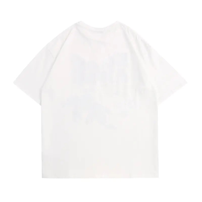Urban Skull Graffiti Cotton Tee
