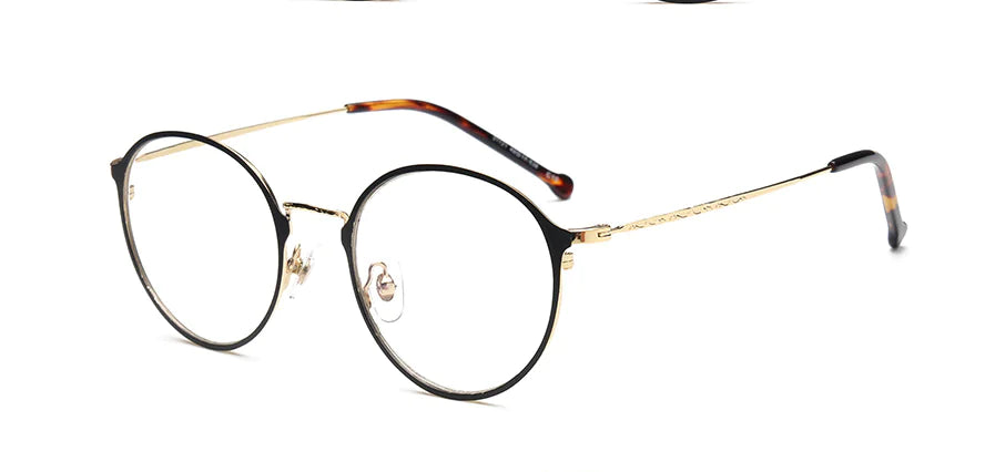Round Metal Frame Blue Light Blockers
