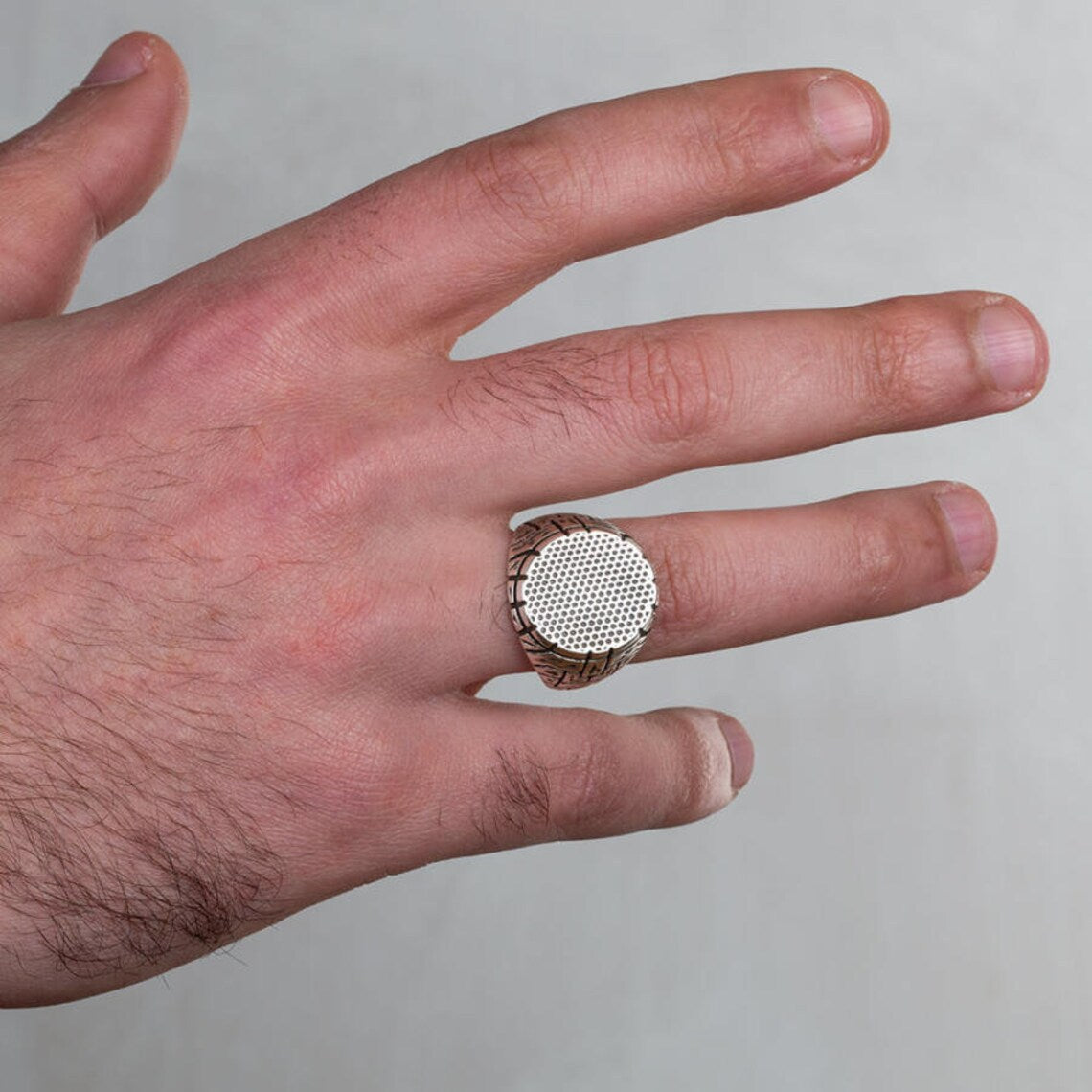 Geo-Pattern Ring