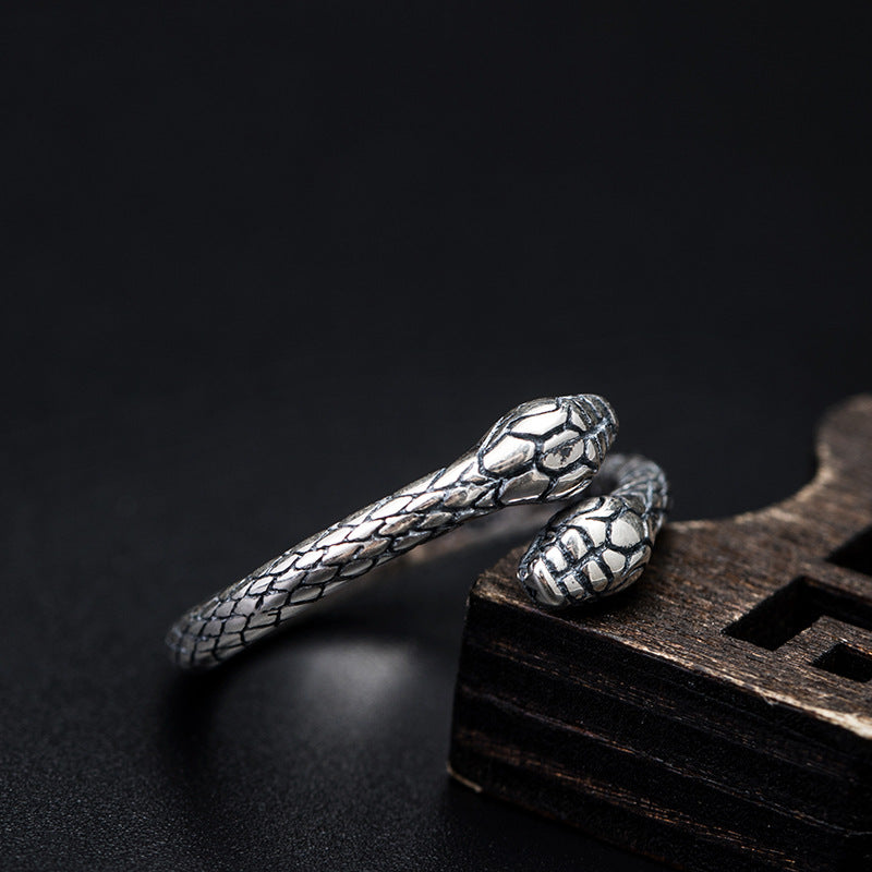 Vintage Snake Head Ring
