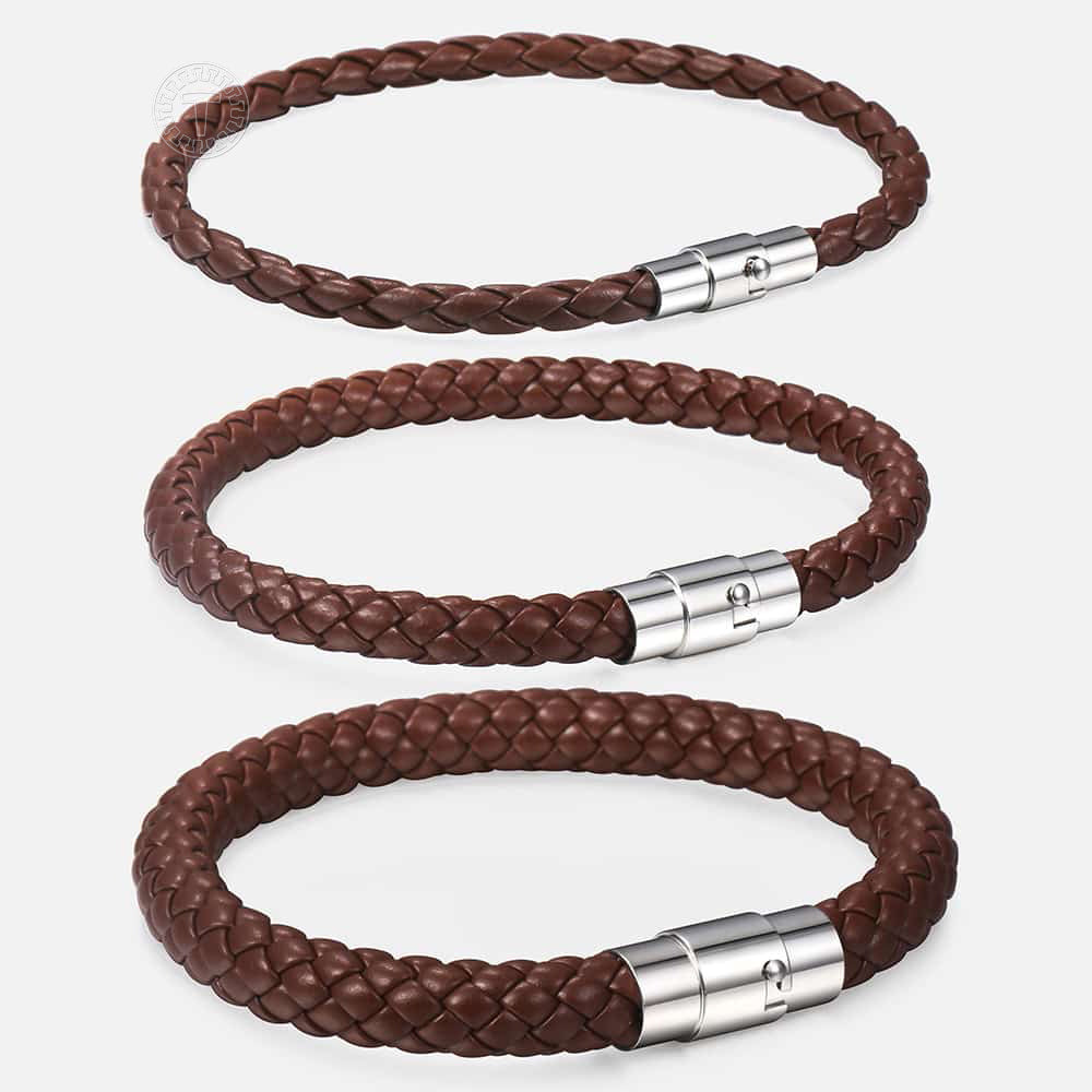 Handwoven Leather Bracelets