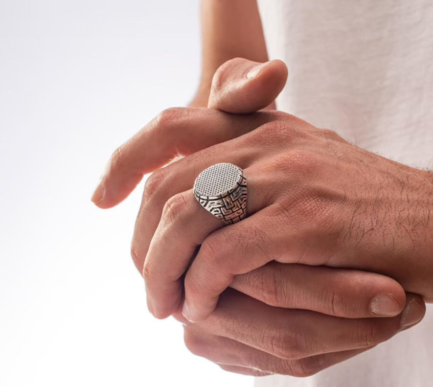 Geo-Pattern Ring