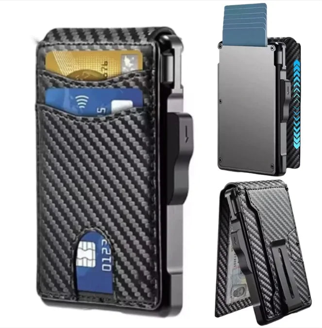 Magnetic Card Clip Wallet