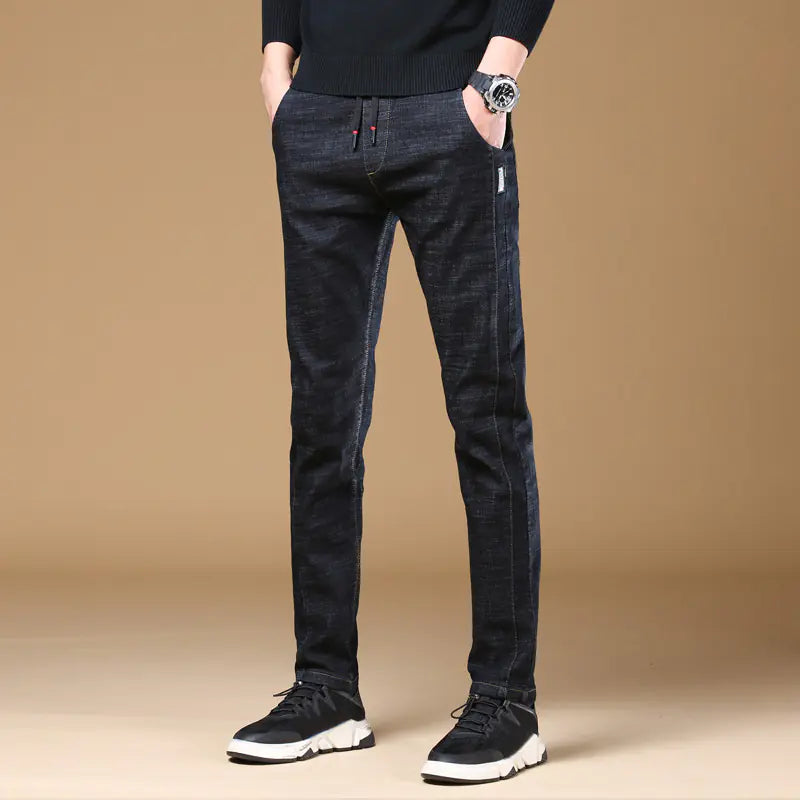 Relaxed Stretch Harem Jeans