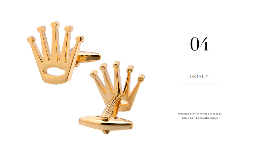 Crown Cufflinks