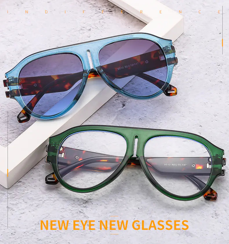 RetroFlex Round Sunglasses