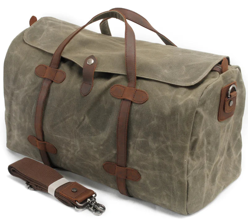 Wax Canvas Voyager Bag
