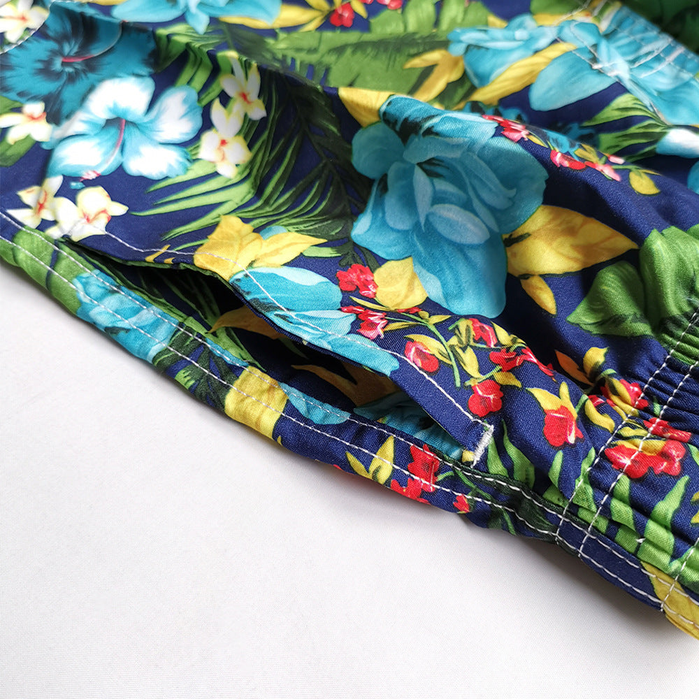 Men's Trendy Printed Swim Trunks