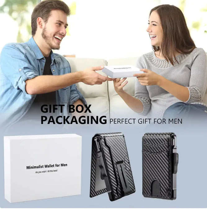 Magnetic Card Clip Wallet