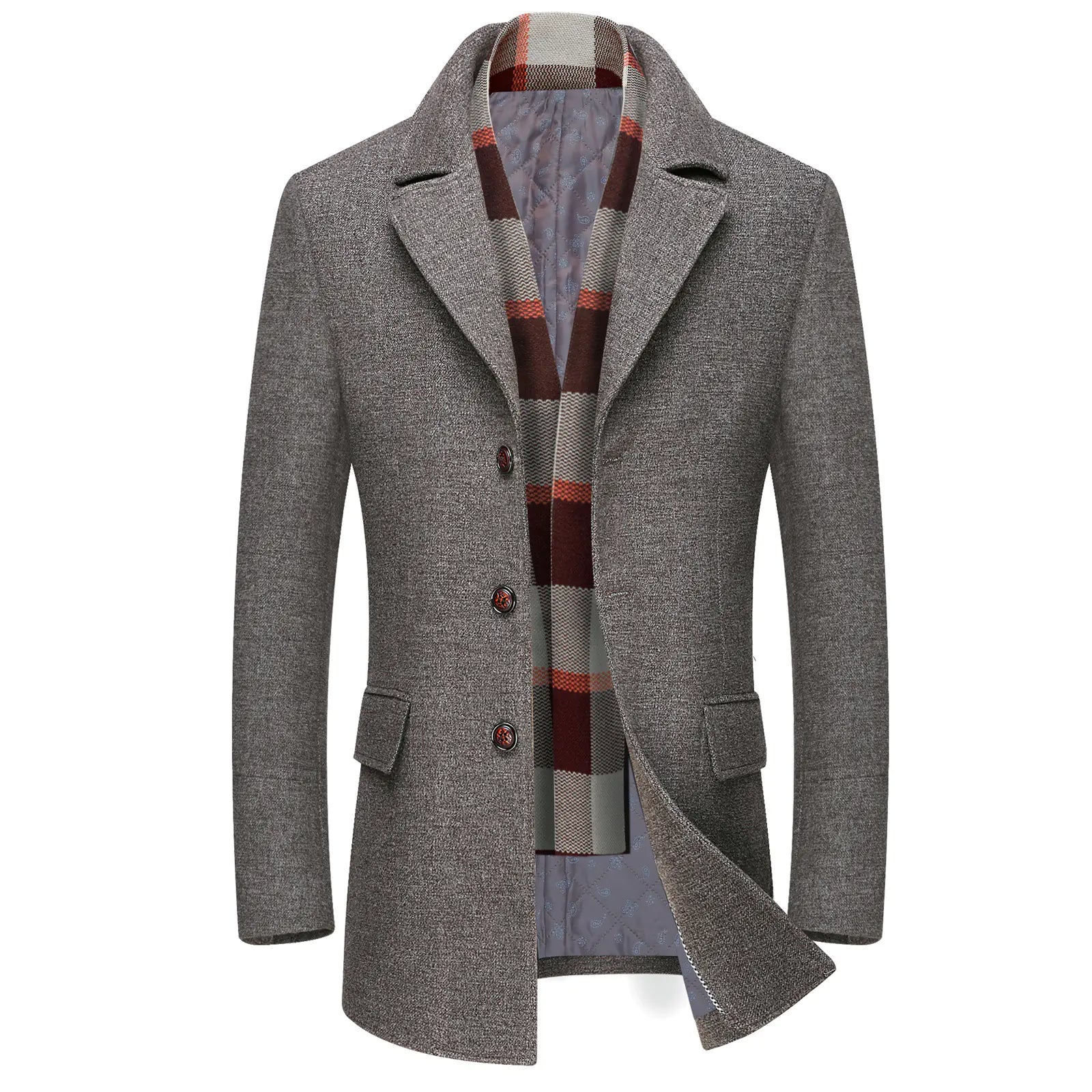 Classic Gentleman's Wool Coat