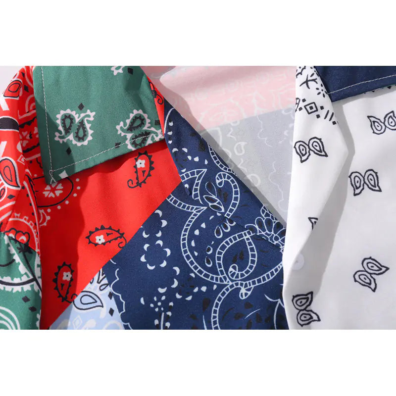 Tropical Print Beach Breeze Shirt