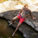 Anemoss Nautical Men's Quick-Dry Swim Trunks