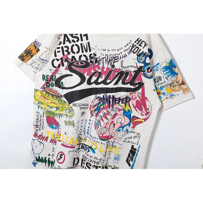 SAINT MICHAEL Retro Soft Tees