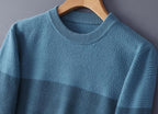 Colorblock Wool Sweater