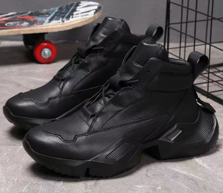 Black Samurai High Top Shoes