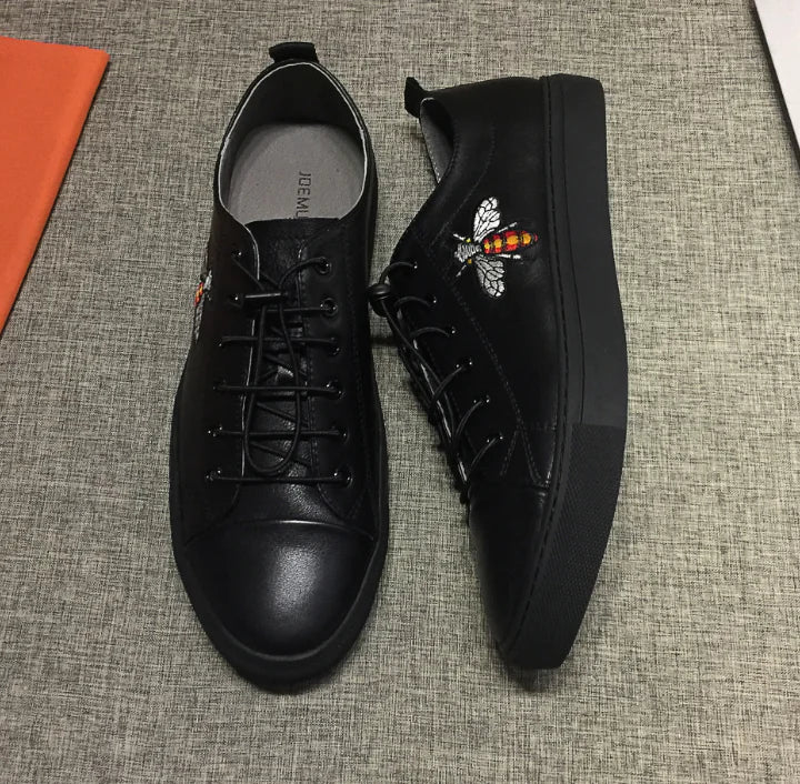 Bee Stitched Leisure Trainers