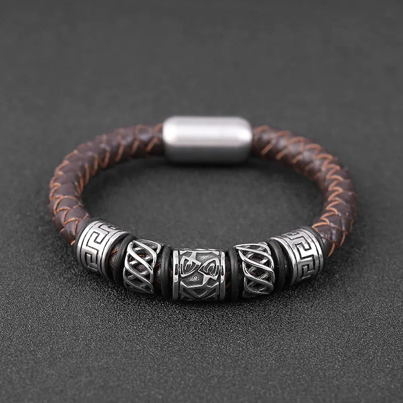 Woven Leather Bracelet