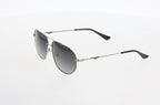Hawk Metallic Geometric Sunglasses