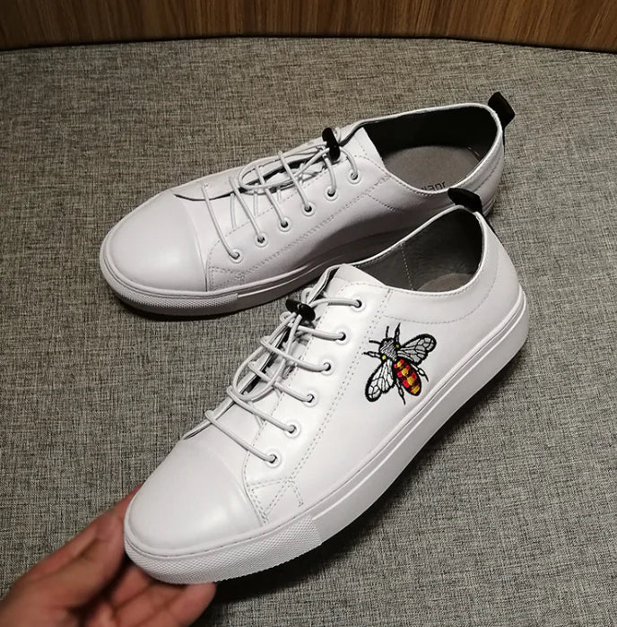 Bee Stitched Leisure Trainers