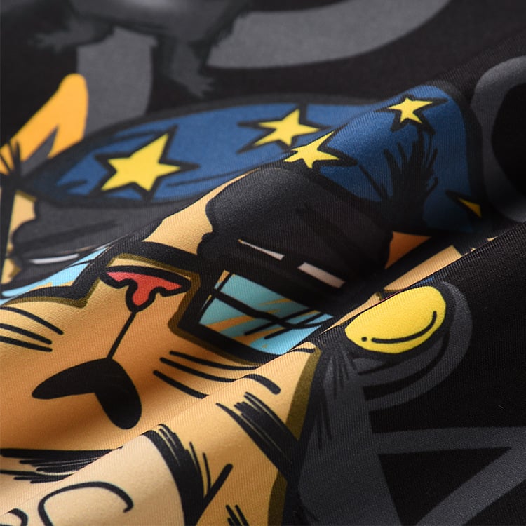 Chill Cat Camo Beach Shorts