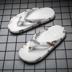 Men's Cushioned Beach & Home Flip Flops