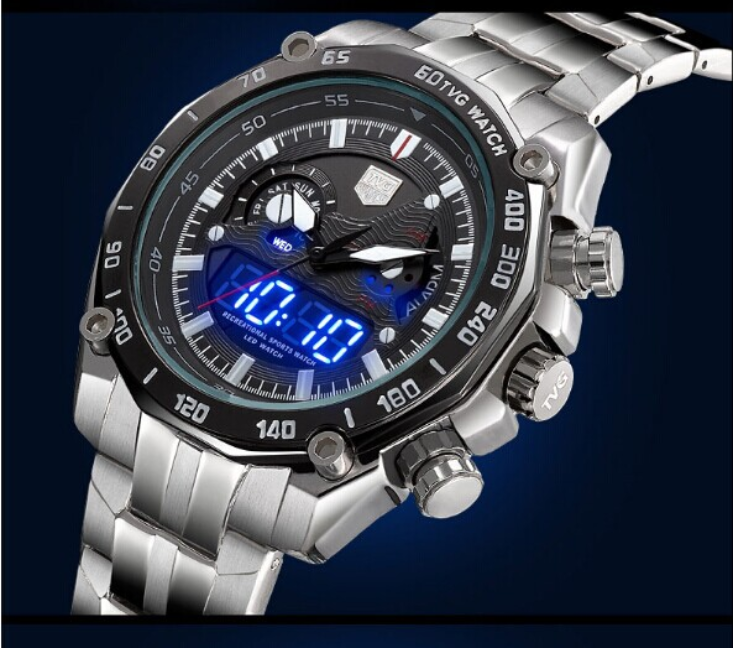 Glowing LED Gentleman's Watch