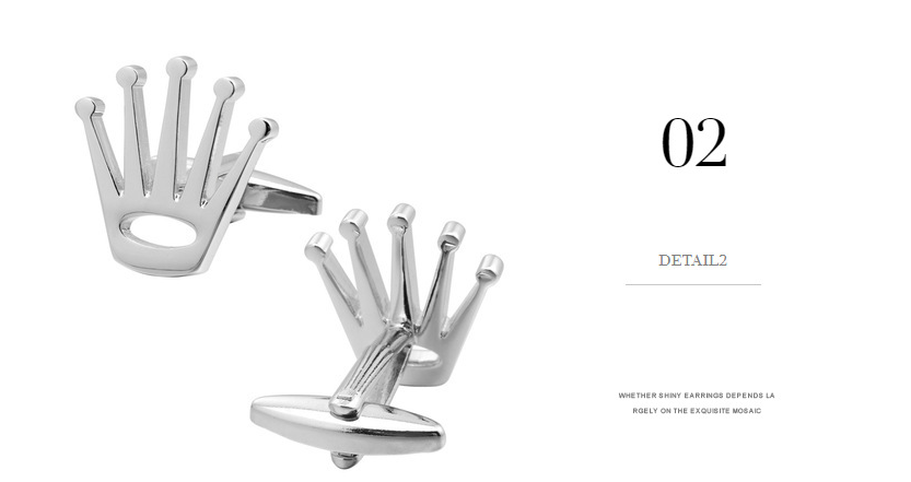 Crown Cufflinks