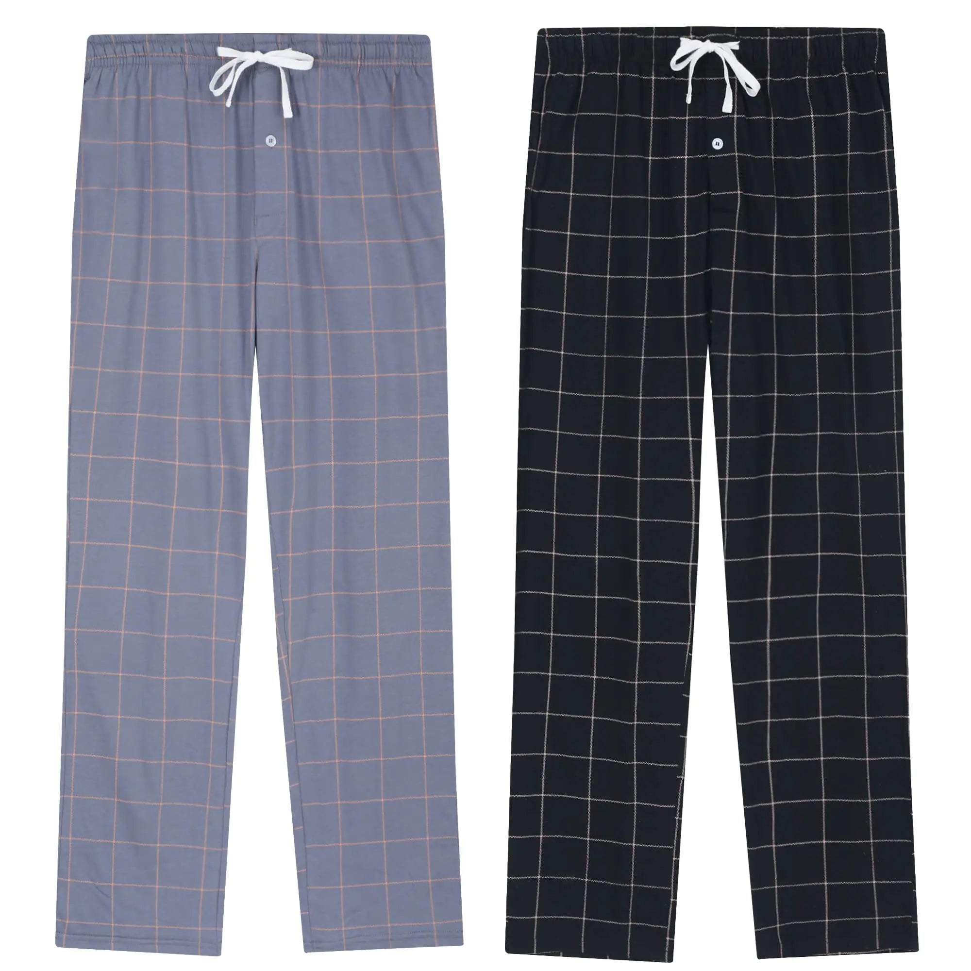 Vulcanodon Men's Dual-Pack Cotton Lounge Pants