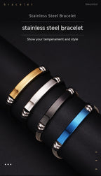 Vintage Stainless-Steel Bracelet