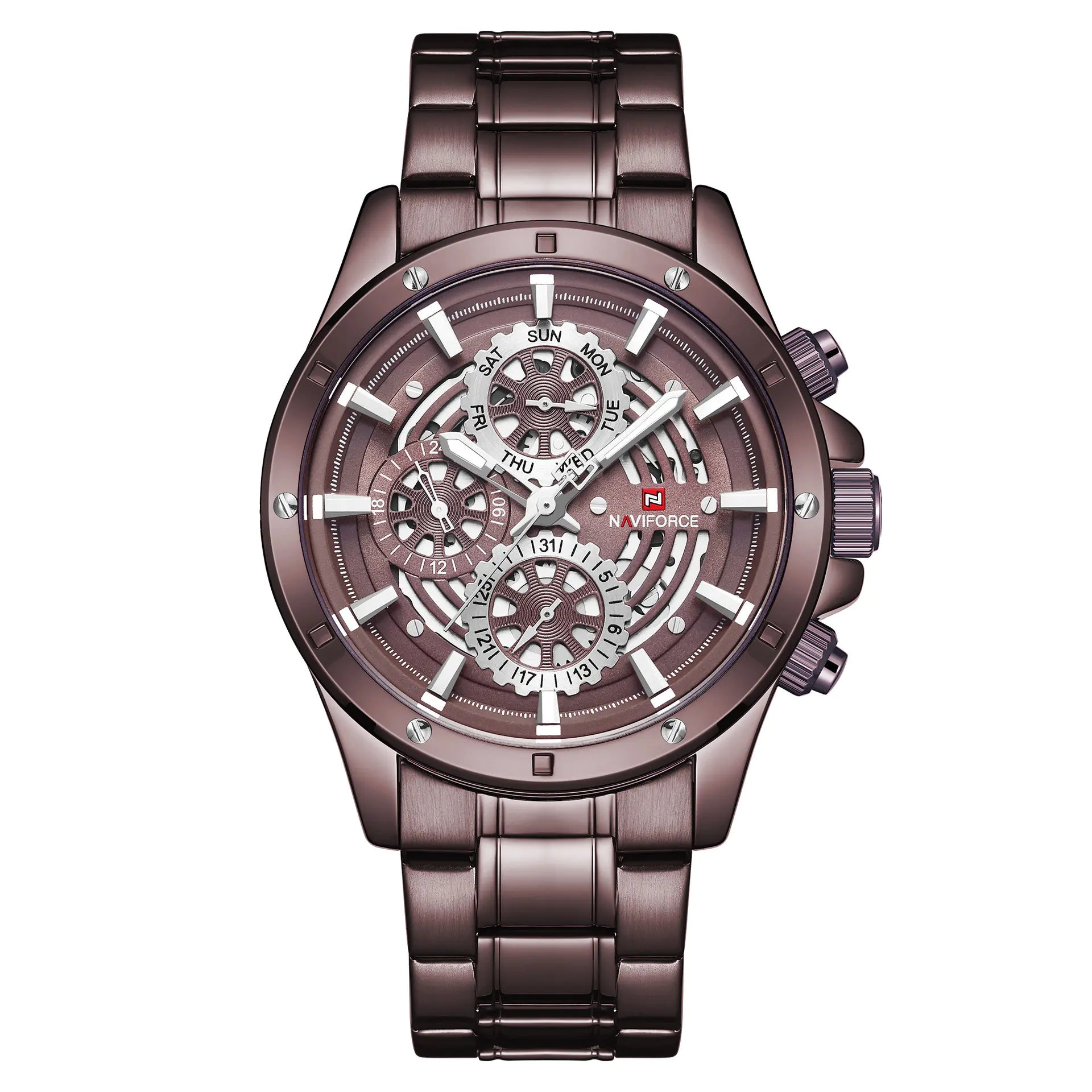 NAVIFORCE 9149 Elegance Quartz Multifunction Watch