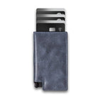 Leather RFID Secure Card Holder