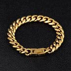 Titanium Steel Hip-hop Cuban Bracelet