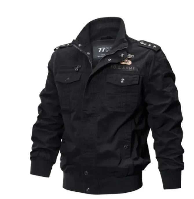 Classic Cotton Bomber Jacket