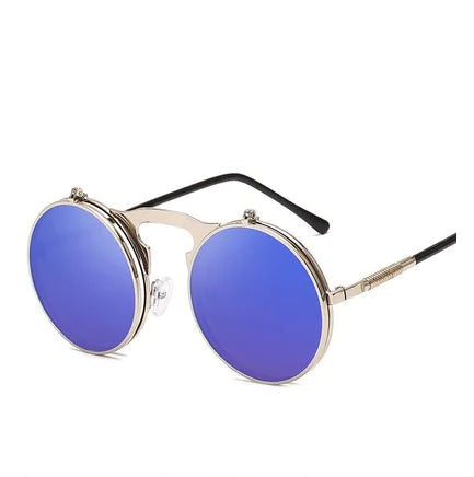 Flip-Up Retro Sunglasses