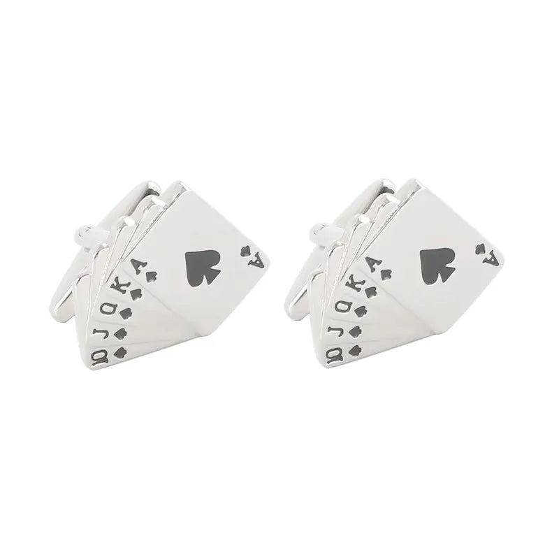 Casino Card Deck Cufflinks