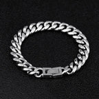 Titanium Steel Hip-hop Cuban Bracelet