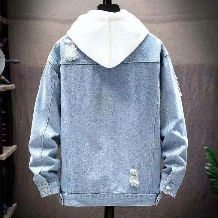 Ripped Denim Jacket