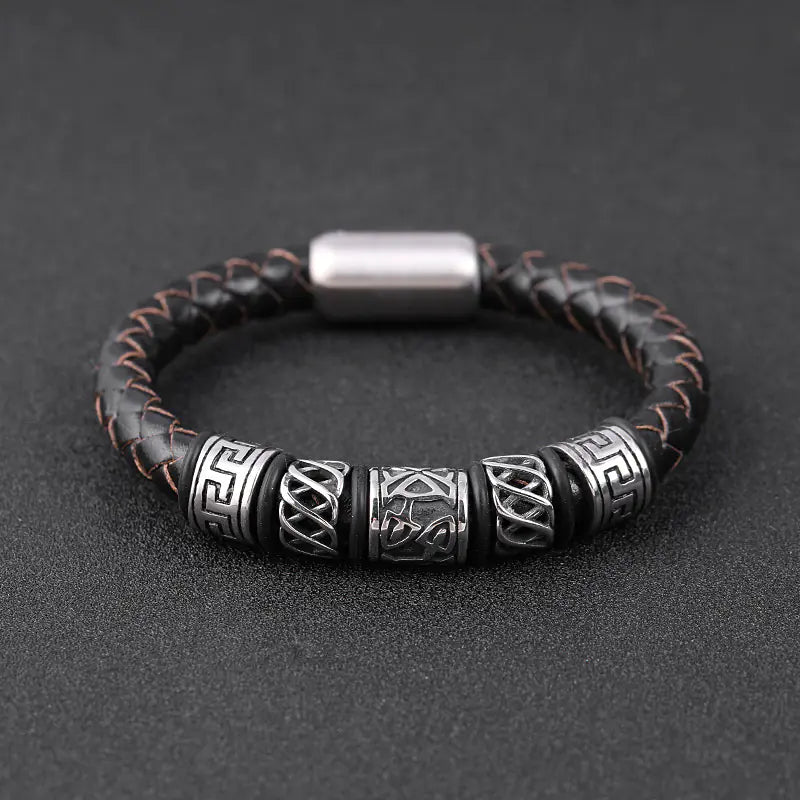 Woven Leather Bracelet
