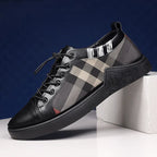 Breathable Checkered Board Shoes