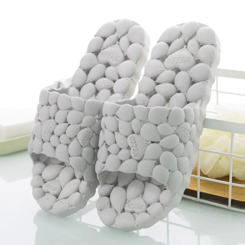 Hollow Bathroom Slippers