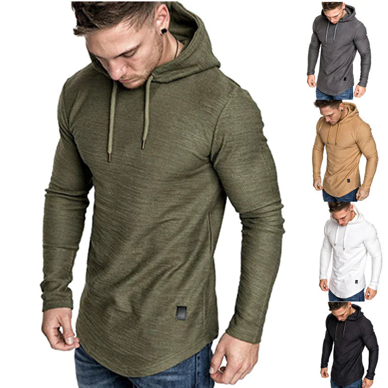 Modern Hooded Slim-Fit Sweater