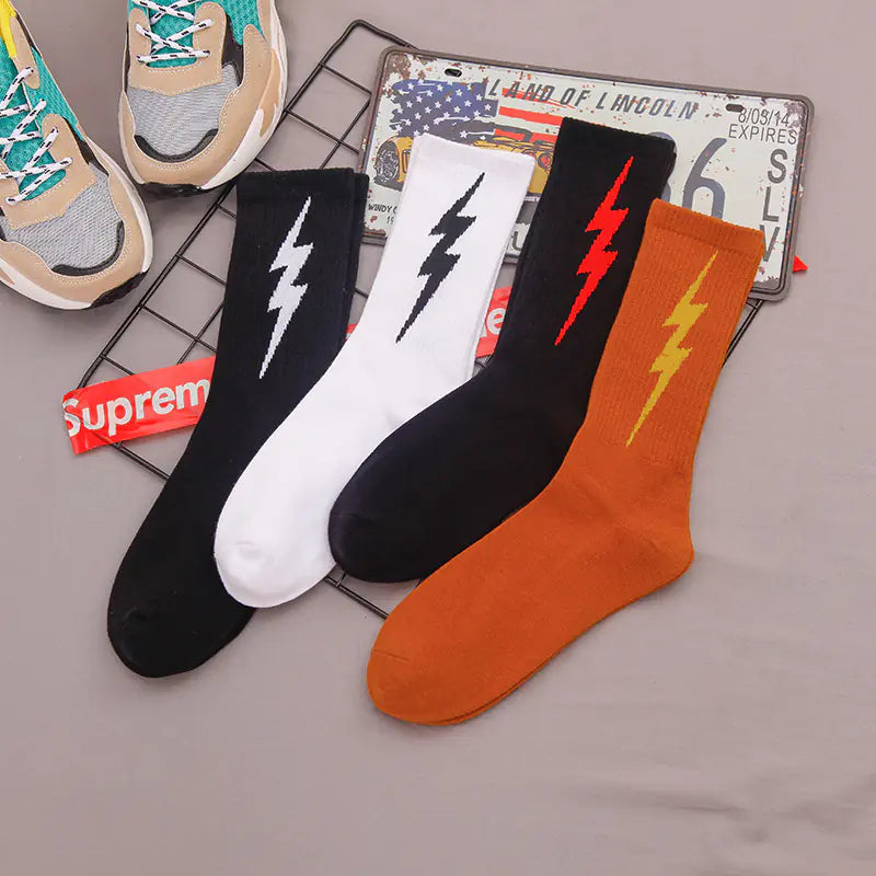 Chic Cotton Blend Mid-Calf Socks