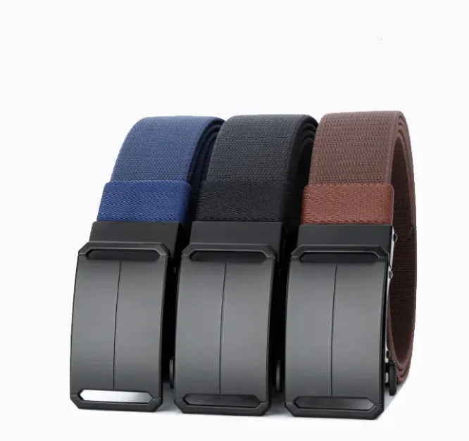 Business Alloy Buckle Belt