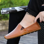 Premium Leather Loafers - Driving Edition