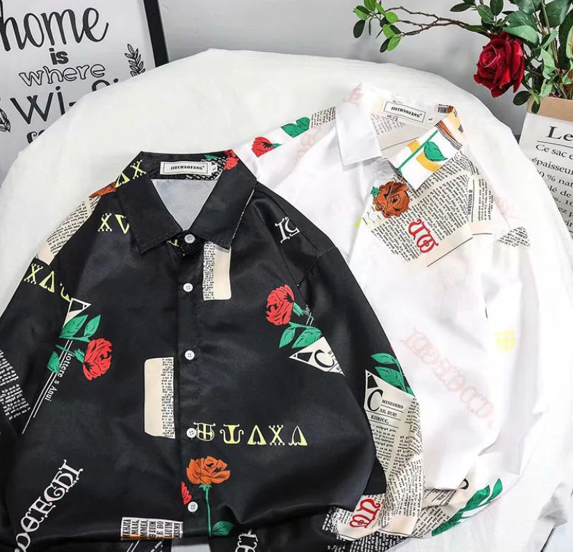 Korean Style Men's Casual Long-Sleeve