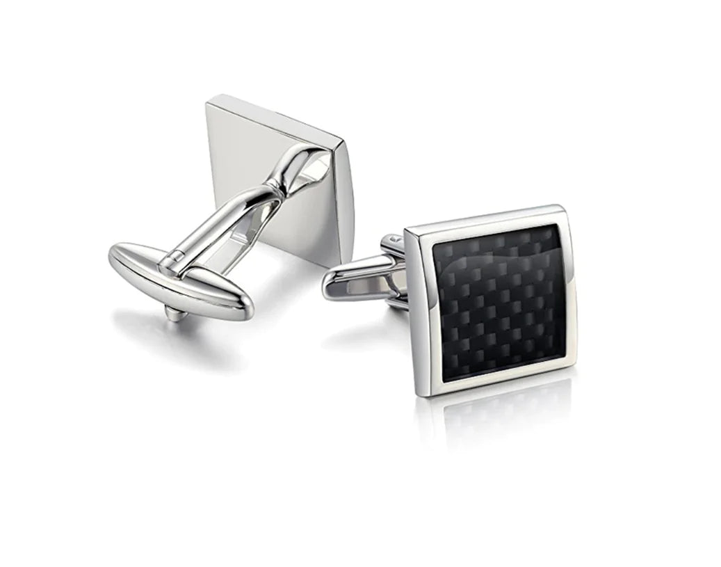 Sophisticated Geometric Cufflinks